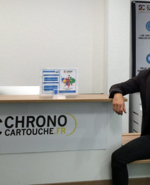 Idriss Reggad, diplômé 2012 et Serial Entrepreneur", innove cette fois-ci pour sa première start-up Chrono Cartouche