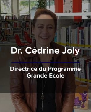 Cédrine Joly explique de A à Z le Programme Grande Ecole de Montpellier Business School