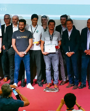 Montpellier Business School remet le prix « Transition numérique et performance » des 16e Trophées de l’Economie Numérique à l’agence Numix.