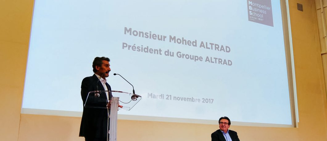 Signing of a major partnership and mohed altrad conference