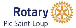 Logo Rotary Club Pic Saint Loup