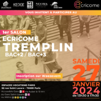 Salon Concours ECRICOME TREMPLIN BAC+2 et BAC+3